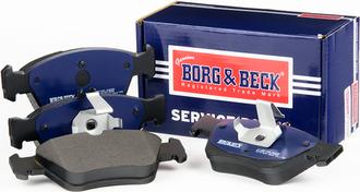 Borg & Beck BBP1454 - Bremžu uzliku kompl., Disku bremzes www.autospares.lv