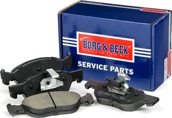 Borg & Beck BBP1452 - Bremžu uzliku kompl., Disku bremzes www.autospares.lv