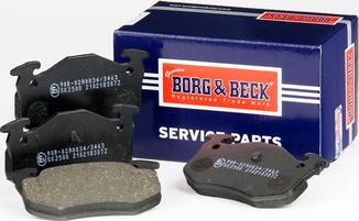 Borg & Beck BBP1401 - Bremžu uzliku kompl., Disku bremzes autospares.lv