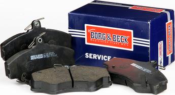 Borg & Beck BBP1428 - Bremžu uzliku kompl., Disku bremzes www.autospares.lv