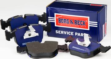 Borg & Beck BBP1595 - Bremžu uzliku kompl., Disku bremzes www.autospares.lv