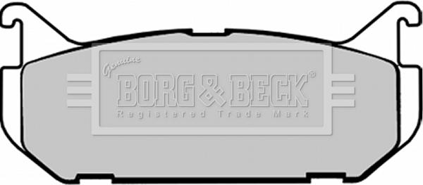 Borg & Beck BBP1546 - Bremžu uzliku kompl., Disku bremzes autospares.lv