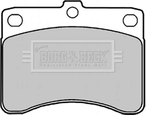 Borg & Beck BBP1547 - Bremžu uzliku kompl., Disku bremzes www.autospares.lv