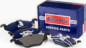 Borg & Beck BBP1563 - Bremžu uzliku kompl., Disku bremzes www.autospares.lv