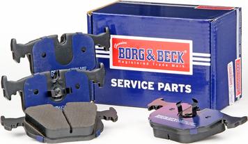 Borg & Beck BBP1562 - Brake Pad Set, disc brake www.autospares.lv