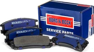 Borg & Beck BBP1500 - Brake Pad Set, disc brake www.autospares.lv