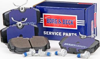 Borg & Beck BBP1507 - Bremžu uzliku kompl., Disku bremzes www.autospares.lv