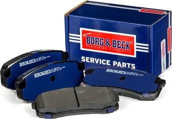 Borg & Beck BBP1514 - Bremžu uzliku kompl., Disku bremzes autospares.lv