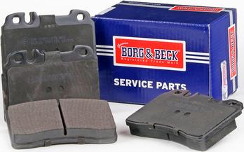 Borg & Beck BBP1587 - Bremžu uzliku kompl., Disku bremzes www.autospares.lv