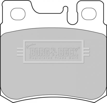 Borg & Beck BBP1533 - Bremžu uzliku kompl., Disku bremzes www.autospares.lv