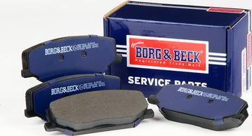 Borg & Beck BBP1524 - Brake Pad Set, disc brake www.autospares.lv