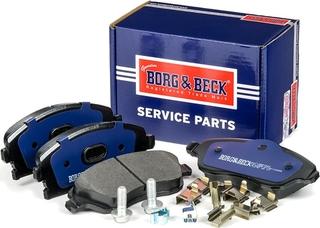 Borg & Beck BBP1523 - Brake Pad Set, disc brake www.autospares.lv