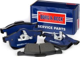 Borg & Beck BBP1695 - Bremžu uzliku kompl., Disku bremzes www.autospares.lv