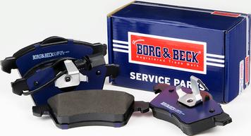 Borg & Beck BBP1692 - Bremžu uzliku kompl., Disku bremzes www.autospares.lv