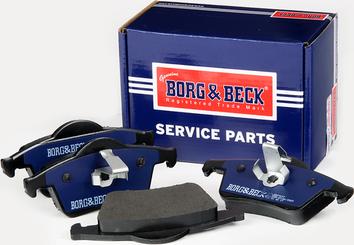 Borg & Beck BBP1697 - Bremžu uzliku kompl., Disku bremzes autospares.lv