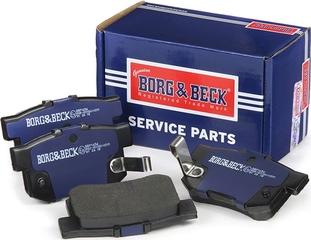 Borg & Beck BBP1656 - Bremžu uzliku kompl., Disku bremzes autospares.lv