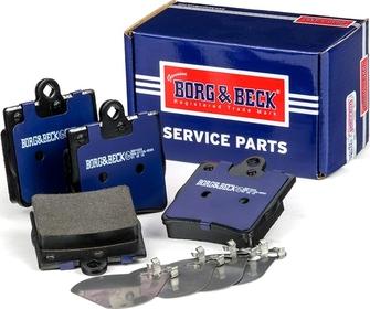 Borg & Beck BBP1669 - Bremžu uzliku kompl., Disku bremzes www.autospares.lv