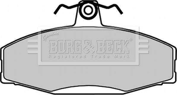 Borg & Beck BBP1604 - Bremžu uzliku kompl., Disku bremzes autospares.lv