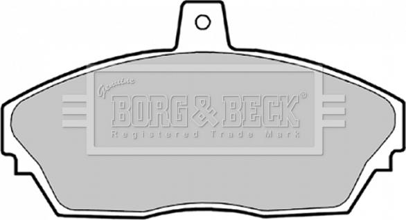 Borg & Beck BBP1629 - Bremžu uzliku kompl., Disku bremzes www.autospares.lv