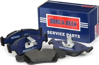 Borg & Beck BBP1627 - Bremžu uzliku kompl., Disku bremzes www.autospares.lv