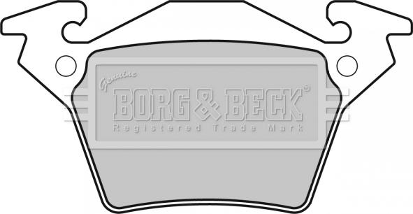 Borg & Beck BBP1670 - Bremžu uzliku kompl., Disku bremzes www.autospares.lv