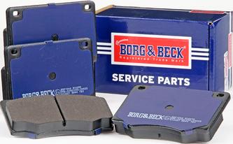 Borg & Beck BBP1044 - Bremžu uzliku kompl., Disku bremzes www.autospares.lv