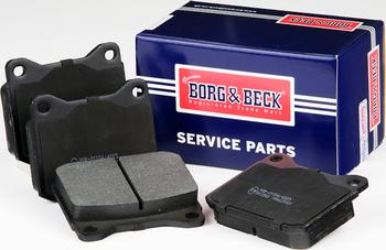 Borg & Beck BBP1057 - Bremžu uzliku kompl., Disku bremzes www.autospares.lv