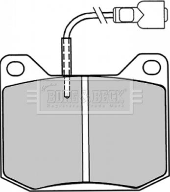 HELLA 8DB355006-001 - Тормозные колодки, дисковые, комплект www.autospares.lv