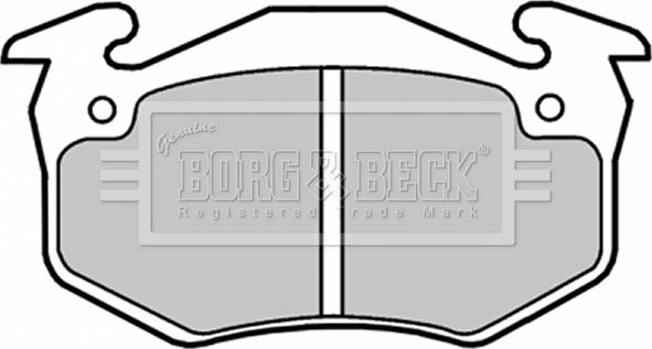 Borg & Beck BBP1018 - Bremžu uzliku kompl., Disku bremzes autospares.lv