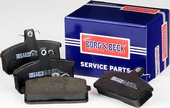 Borg & Beck BBP1017 - Brake Pad Set, disc brake www.autospares.lv