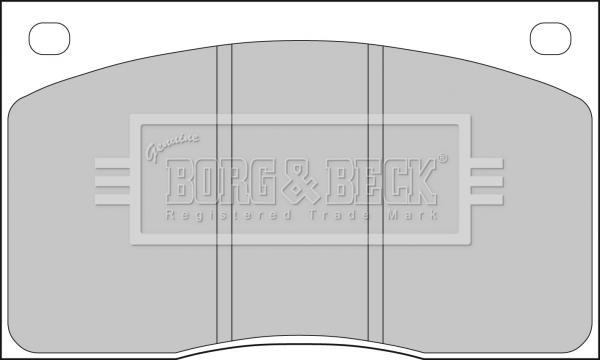 Borg & Beck BBP1074 - Bremžu uzliku kompl., Disku bremzes autospares.lv