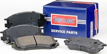 Borg & Beck BBP1156 - Bremžu uzliku kompl., Disku bremzes www.autospares.lv