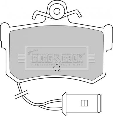 4X4 ESTANFI EST-51-04-406 - Brake Pad Set, disc brake www.autospares.lv