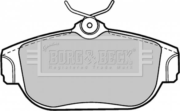 Borg & Beck BBP1120 - Bremžu uzliku kompl., Disku bremzes www.autospares.lv