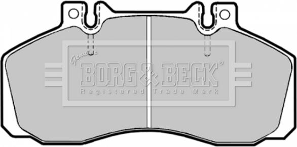 Borg & Beck BBP1121 - Bremžu uzliku kompl., Disku bremzes autospares.lv