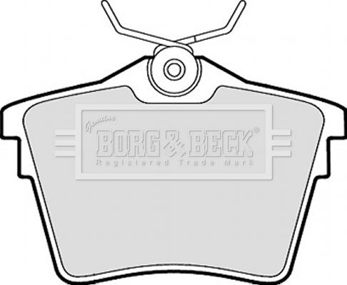 Borg & Beck BBP1899 - Brake Pad Set, disc brake www.autospares.lv