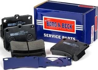 Borg & Beck BBP1847 - Bremžu uzliku kompl., Disku bremzes www.autospares.lv