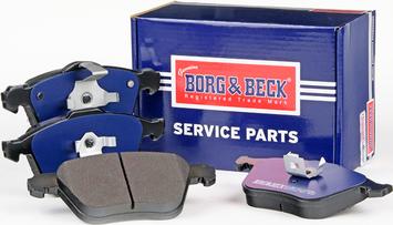 Borg & Beck BBP1861 - Bremžu uzliku kompl., Disku bremzes autospares.lv