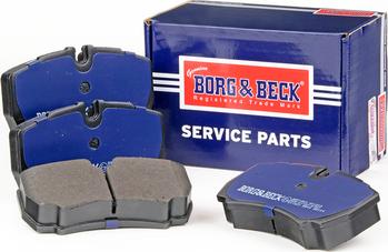 Borg & Beck BBP1863 - Brake Pad Set, disc brake www.autospares.lv