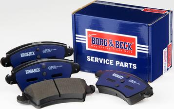 Borg & Beck BBP1805 - Bremžu uzliku kompl., Disku bremzes www.autospares.lv