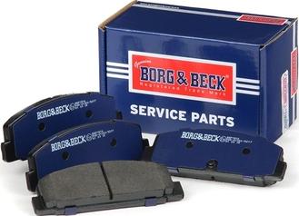 Borg & Beck BBP1816 - Bremžu uzliku kompl., Disku bremzes www.autospares.lv