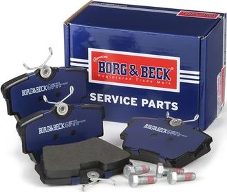 Borg & Beck BBP1813 - Bremžu uzliku kompl., Disku bremzes autospares.lv