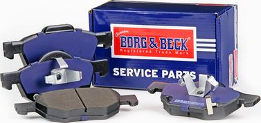 Borg & Beck BBP1883 - Bremžu uzliku kompl., Disku bremzes www.autospares.lv