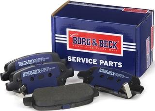 Borg & Beck BBP1839 - Bremžu uzliku kompl., Disku bremzes autospares.lv