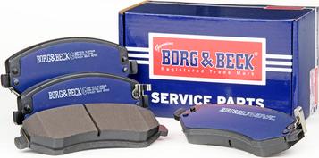 Borg & Beck BBP1830 - Bremžu uzliku kompl., Disku bremzes www.autospares.lv