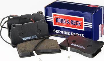 Borg & Beck BBP1829 - Bremžu uzliku kompl., Disku bremzes www.autospares.lv