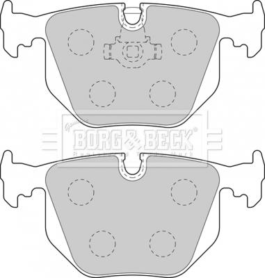 Borg & Beck BBP1871 - Bremžu uzliku kompl., Disku bremzes www.autospares.lv