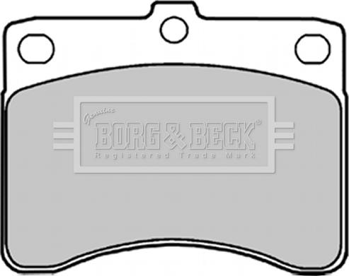 Borg & Beck BBP1303 - Bremžu uzliku kompl., Disku bremzes www.autospares.lv