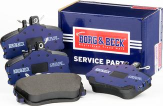 Borg & Beck BBP1388 - Bremžu uzliku kompl., Disku bremzes www.autospares.lv