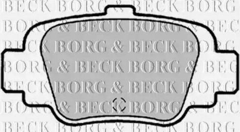 Borg & Beck BBP1339 - Bremžu uzliku kompl., Disku bremzes www.autospares.lv